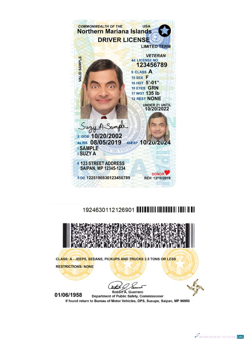 download USA Northern Mariana Islands under 21 driving license 2019 present